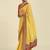Laxmipati Chiffon Yellow Saree With Unstitched Blouse