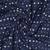 Blue With White Dotted Printed Dabu Cotton Print Unstitched Fabric Material- 2.5 Meter