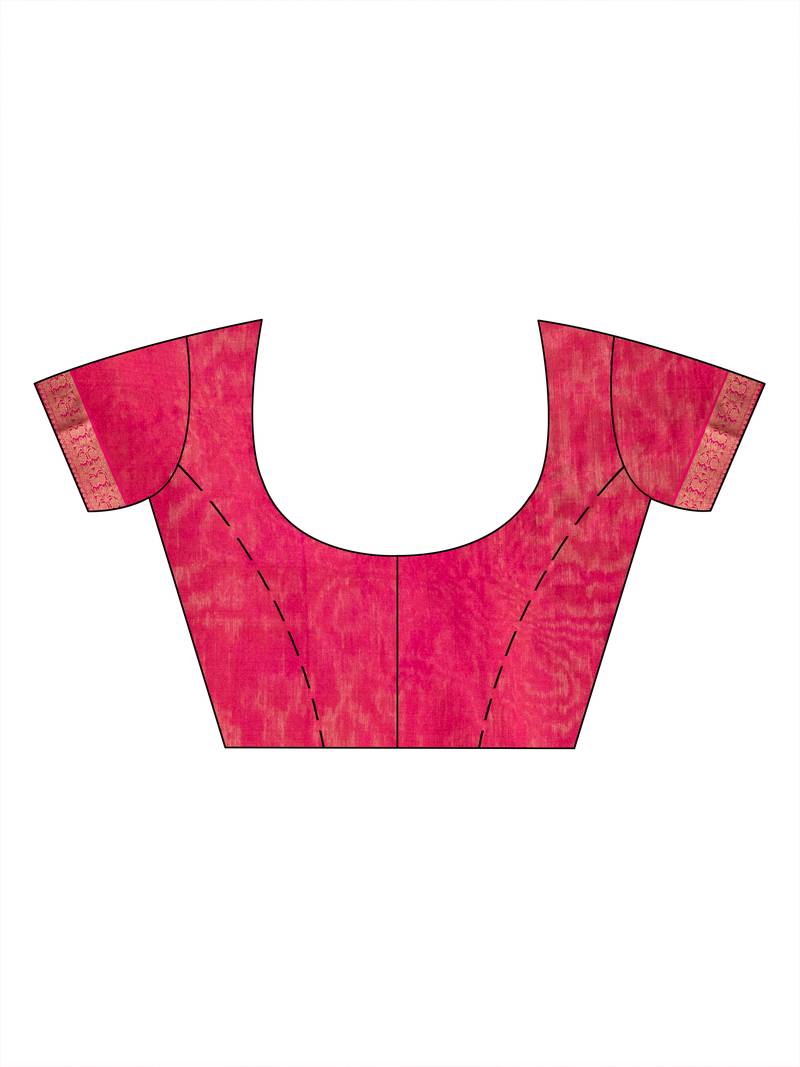 Neon Green art silk banarasi saree