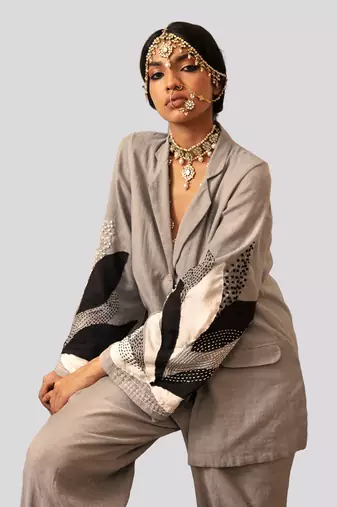 Silver genn co ord set