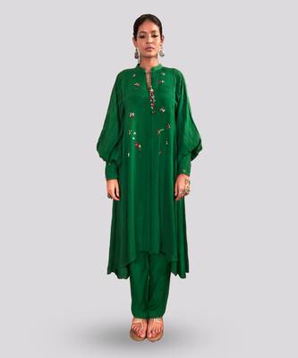 Green shuri co ord set 1