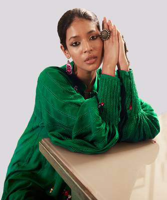 Green shuri co ord set 5