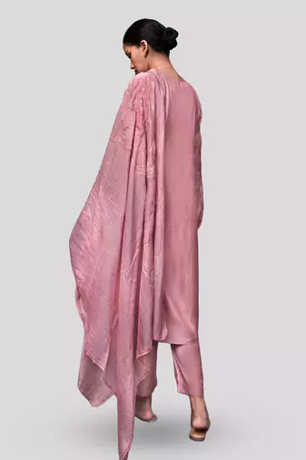 Blush pink annika kurta set