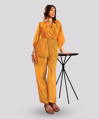 Yellow edna jacket set 1