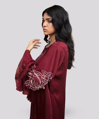 Wine eshe kurta set 5