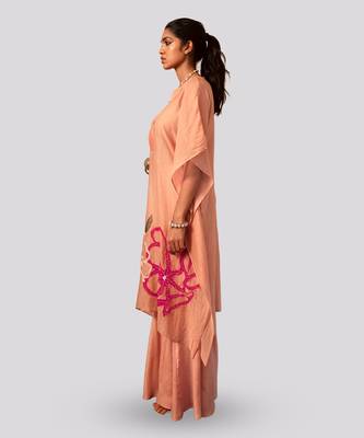 Nude blush rysa sharara set 2