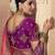 Magenta color jacquard weaving dola silk designer saree with blouse
