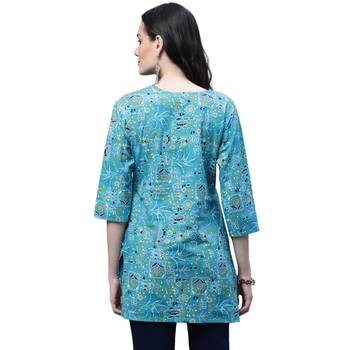 Cotton printed casual kurti 2