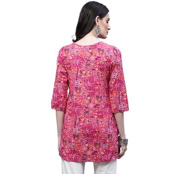 Cotton printed casual kurti 2