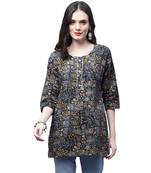 Cotton printed casual kurti
