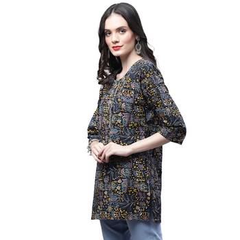Cotton printed casual kurti 3