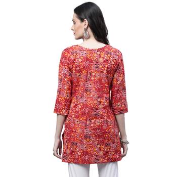 Cotton printed casual kurti 2