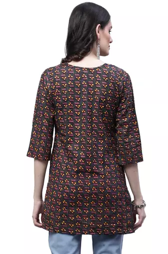 Cotton printed casual kurti