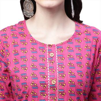 Cotton printed casual kurti 5