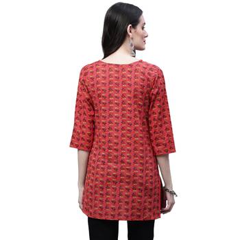 Cotton printed casual kurti 2