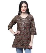 Cotton printed casual kurti