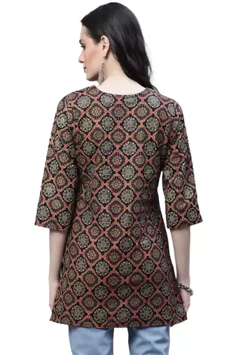 Cotton printed casual kurti