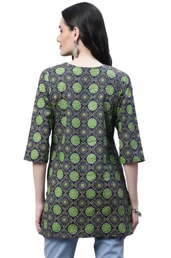 Cotton printed casual kurti