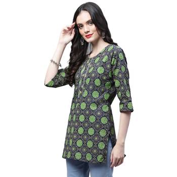 Cotton printed casual kurti 3