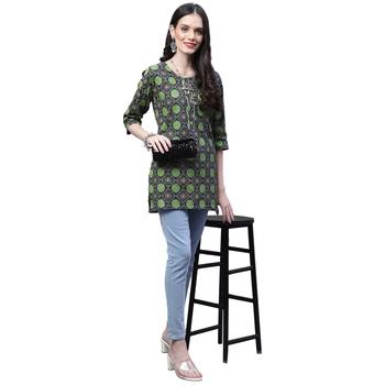 Cotton printed casual kurti 4