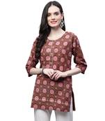Cotton printed casual kurti