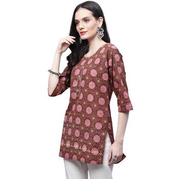 Cotton printed casual kurti 3