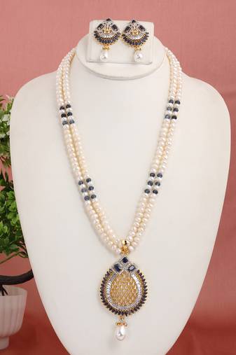 Real Natural Hyderabadi pearls Set