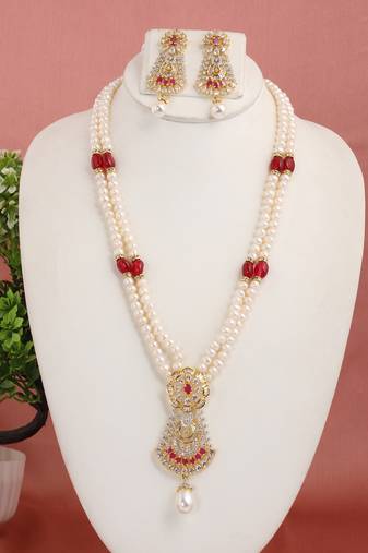 Real Natural Hyderabadi pearls Set