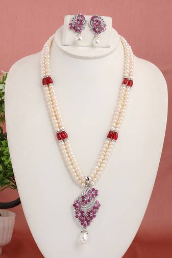 Real Natural Hyderabadi pearls Set