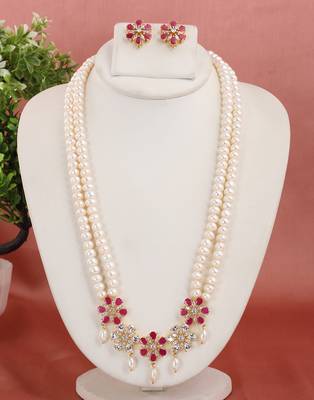 Real Natural Hyderabadi pearls Set 1