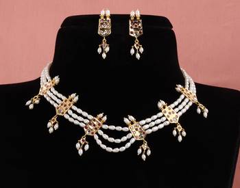 Real Natural Hyderabadi pearls Set 1