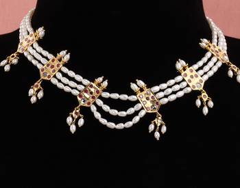 Real Natural Hyderabadi pearls Set 2