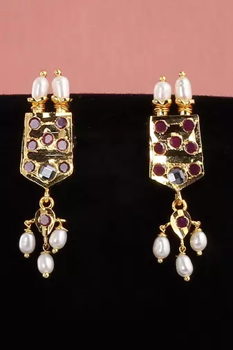Real Natural Hyderabadi pearls Set