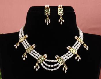 Real Natural Hyderabadi pearls Set 1