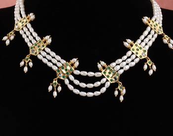 Real Natural Hyderabadi pearls Set 2
