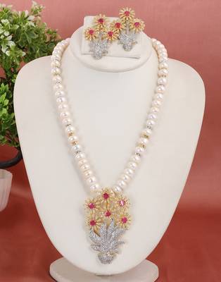 Real Natural Hyderabadi pearls Set 1