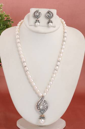 Real Natural Hyderabadi pearls Set