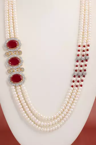 Real Natural Hyderabadi pearls Set
