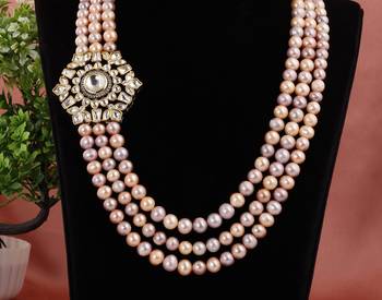 Real Natural Hyderabadi pearls Set 2