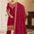 Rani pink Silk embroidered punjabi suits