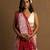 Handloom red and white sambalpuri cotton saree