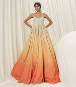 Dawn anarkali with dupatta