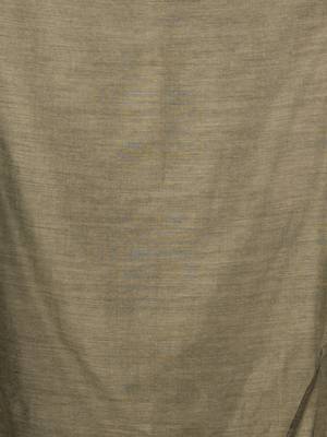 sage green cotton molmol handloom saree 6