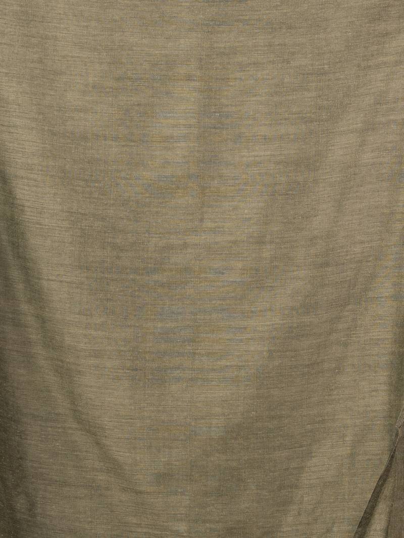 sage green cotton molmol handloom saree