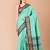 Sea Green & Blue silk gadwal sarees with blouse