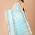 Sea Green & Multi cotton tant traditional sarees without blouse
