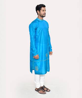 Blue kurta set 3