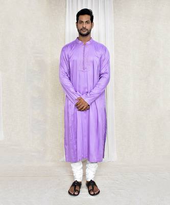 Purple kurta set 1