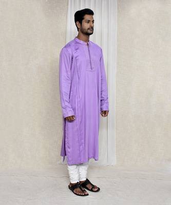 Purple kurta set 2