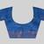 Women`S Bengal Cotton Silk Pure Handloom Saree Kohinoor Work With Blouse Piece(Blue)